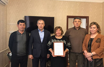 Фаризат Лукмановой из Дагестана вручили сертификат на покупку жилья