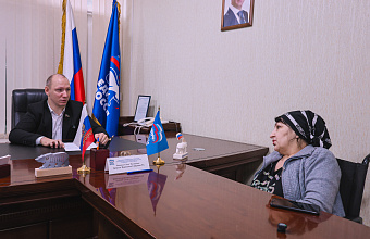 Депутат НС РД Гасан Османов провел прием граждан