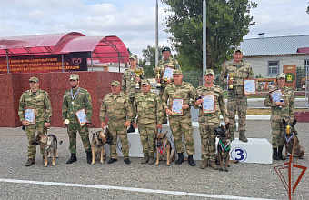 Росгвадейцы из Дагестана стали бронзовыми призерами чемпионата по кинологическому многоборью