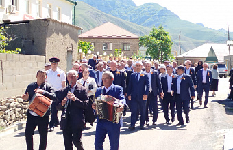 В Курахском районе отметили 80-летие Великой Победы