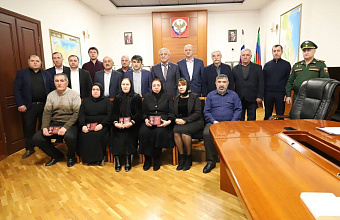 В Табасаранском районе провели церемонию вручения орденов Мужества