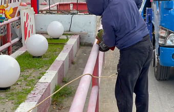 Более 40 информационных стел и незаконно размещенных конструкций демонтировано в Махачкале