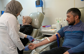 В Казбековском районе завершилась донорская акция «Сдай кровь – спаси жизнь»