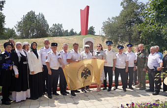 В Хасавюрте почтили память российских воинов, павших в Первой мировой войне