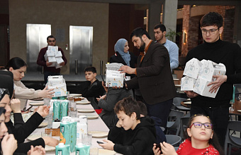 Благотворительный ифтар для нуждающихся семей, семей участников СВО и детей-сирот прошел в Махачкале