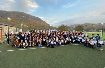 Школьная футбольная лига сезона прошла в Табасаранском районе