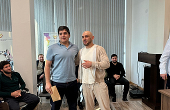 Чемпионов России по муай-тай чествовали в Минспорте Дагестана