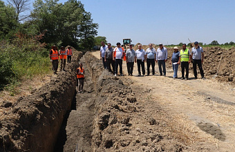 В Кизилюртовском районе состоялась выездная инспекция строительства лупинга газопровода