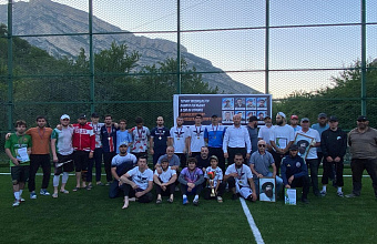 В Ахвахском районе прошел Чемпионат по футболу памяти участников СВО и ко Дню молодежи