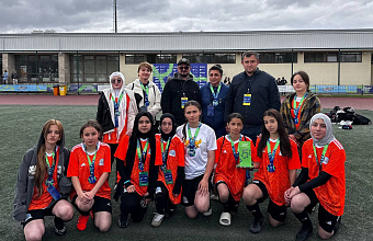 Дагестанские команды сыграли в финале Школьной футбольной лиги «Кожаный мяч» в Москве