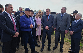 Заур Аскендеров находится с рабочей поездкой в Табасаранском районе