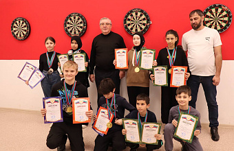 Турнир по дартсу в Махачкале посвятили памяти погибших участников СВО