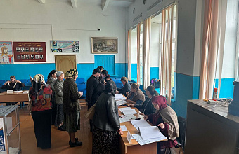 Сегодня стартовал первый день голосования в Каякентском районе