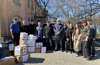 Сергокалинский район направил в зону СВО очередную партию гуманитарного груза 