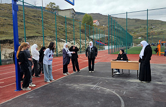 Школьники Ахвахского района сдают нормы ГТО