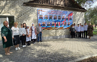 Участник СВО из Тарумовского района Сергей Шапошников встретился со школьниками