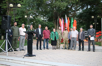 Митинг-акция «Свеча Памяти» прошла в Ахтынском районе
