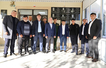 В Табасаранском районе открыли еще 16 мемориальных досок в память о погибших на СВО земляках