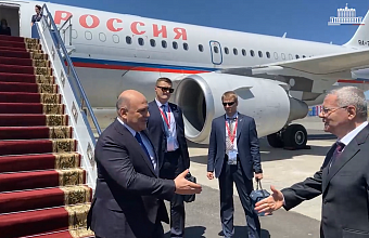 Михаил Мишустин прибыл в Грозный