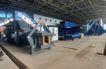 На юге Дагестана ведется строительство нового мусоросортировочного комплекса