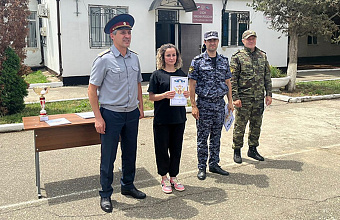 Лично-командные соревнования по легкой атлетике прошли в УФСИН России по Дагестану