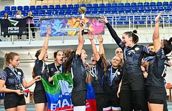 Женская сборная Дагестана по регби – призер Первенства России