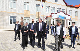 В селе Охли Левашинского района построили второй блок новой школы