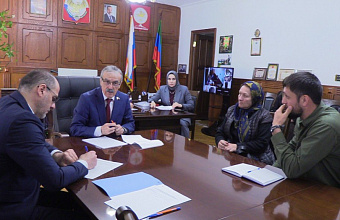 Нурбаганд Нурбагандов с рабочим визитом посетил Ахтынский район