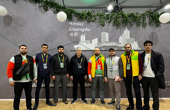 Хизри Абакаров встретился с делегацией из Дагестана на Всемирном фестивале молодежи – 2024