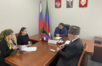 Сайгидпаша Умаханов провел личный прием граждан