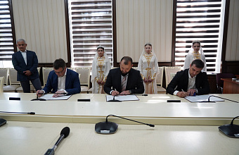 В Дагестане подписано первое соглашение с резидентом Каспийского кластера