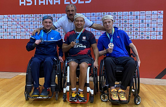 Расул Назиров – призер международного турнира по настольному теннису в Астане