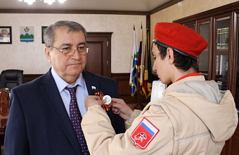 В Дербентском районе прошла всероссийская акция «Георгиевская ленточка»