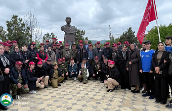 Участники автопробега к 80-летию Победы посетили Сергокалинский район