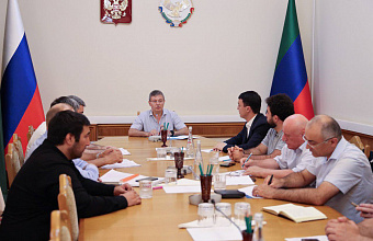 Совещание по вопросам электроснабжения проходит в Правительстве Дагестана