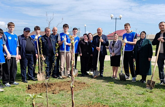Акция «Сад памяти» прошла в Кумторкалинском районе