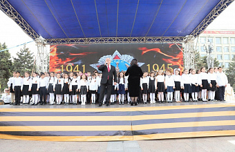 В Махачкале состоялся гала-концерт, посвященный Дню Победы в Великой Отечественной войне