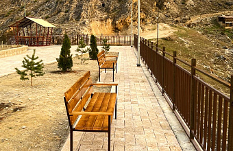 В селе Гонода Гунибского района открыли новый сквер в рамках нацпроекта