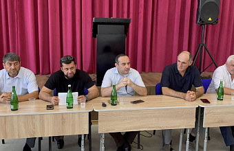 Магомед Эльдерханов в с. Герге: диалог с жителями и перспективы развития