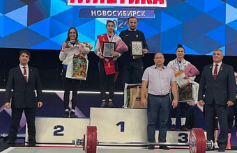Штангистка Мадина Баймурадова – призерка Чемпионата России