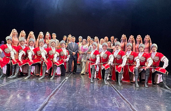 Коллектив «Лезгинки» дал сольный концерт в поддержку семей участников СВО