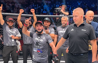 Курбан Гаджиев защитил титул чемпиона ACA