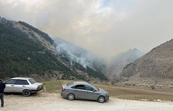Роспотребнадзор не выявил наличие вредных веществ из-за пожара в Акушинском районе Дагестана