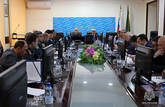 Расширенное заседание коллегии прошло в ГУ МЧС Дагестана