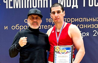 Дагестанский боксер выиграл Чемпионат России среди сотрудников МВД