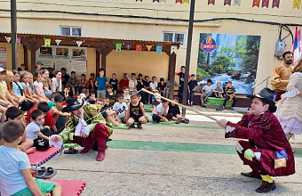 Театр оперы и балета показал спектакль белгородским детям, отдыхающим на каникулах в Дагестане