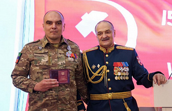 Ветеран СВО из Кизлярского района Степан Свиридович награжден медалью «За отвагу»