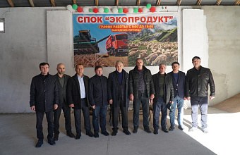 Глава Минсельхоза Дагестана посетил площадку будущего цеха по забою скота