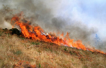 Пожароопасность 5 класса сохраняется в низменных районах Дагестана