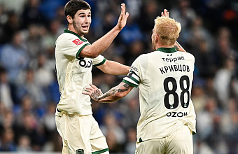 18-летний дагестанский футболист оформил дубль за «Краснодар» в Кубке России